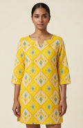Cotton Short Kurti Sunshine Ikat